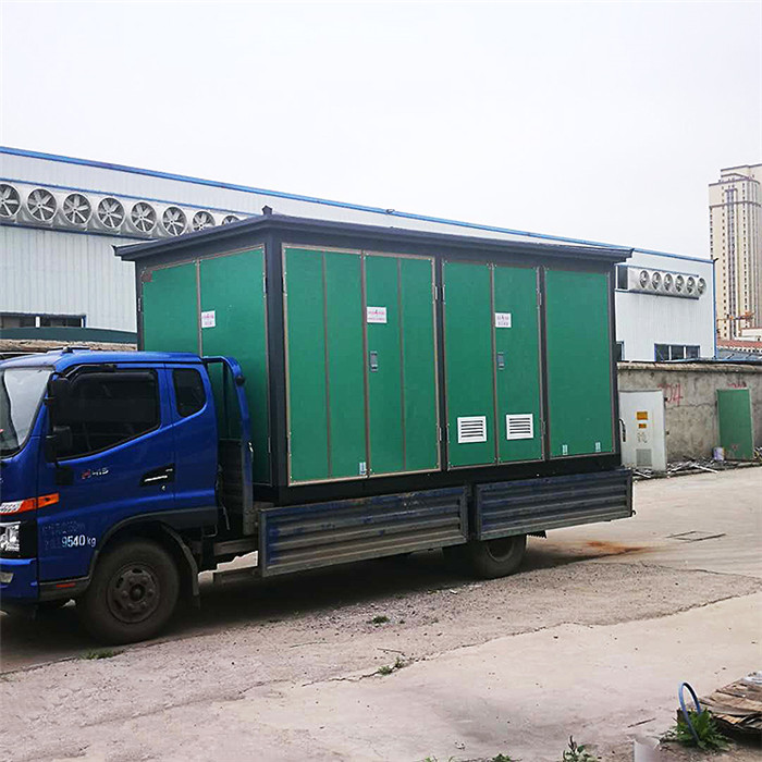 雕花板歐式景觀箱變